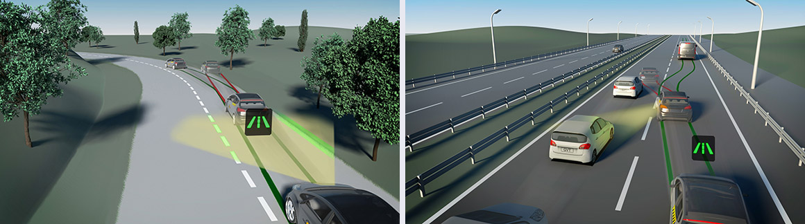 Jízda v pruhu (EuroNCAP)